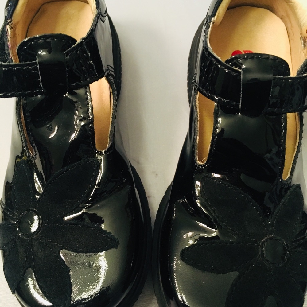 European Brand Black Patton Shoes